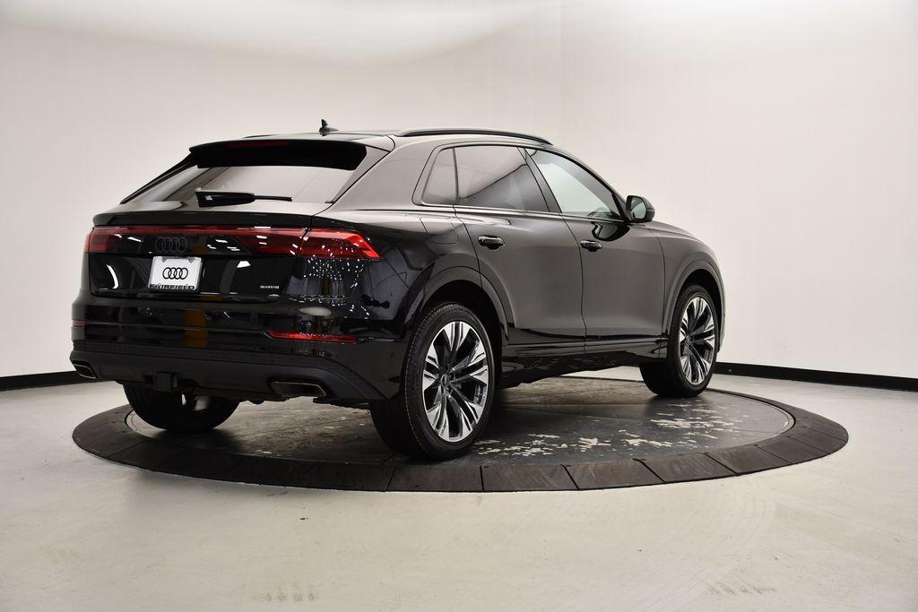 new 2025 Audi Q8 car, priced at $81,595