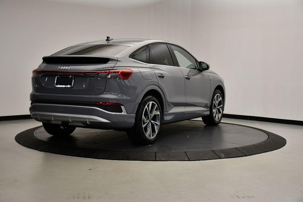new 2025 Audi Q4 e-tron Sportback car, priced at $65,105