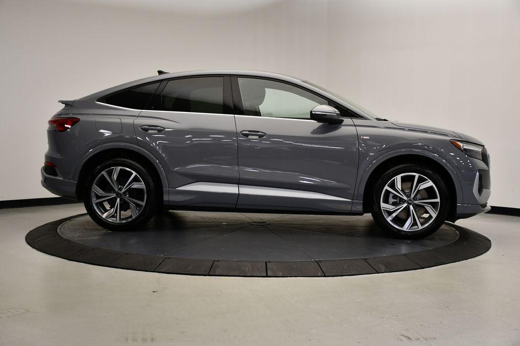 new 2025 Audi Q4 e-tron Sportback car, priced at $65,105