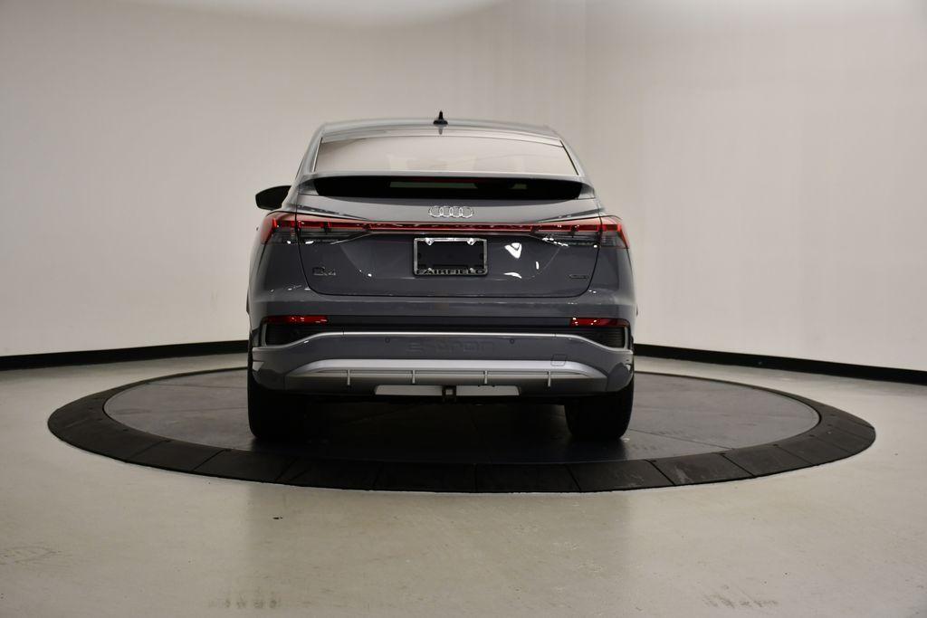 new 2025 Audi Q4 e-tron Sportback car, priced at $65,105