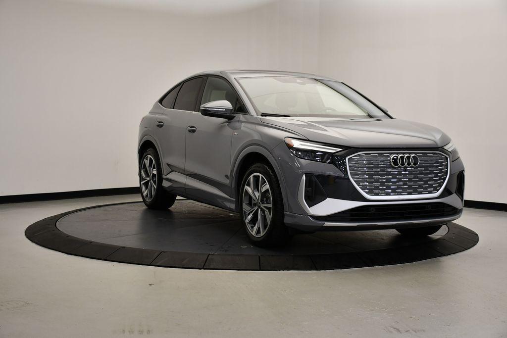 new 2025 Audi Q4 e-tron Sportback car, priced at $65,105