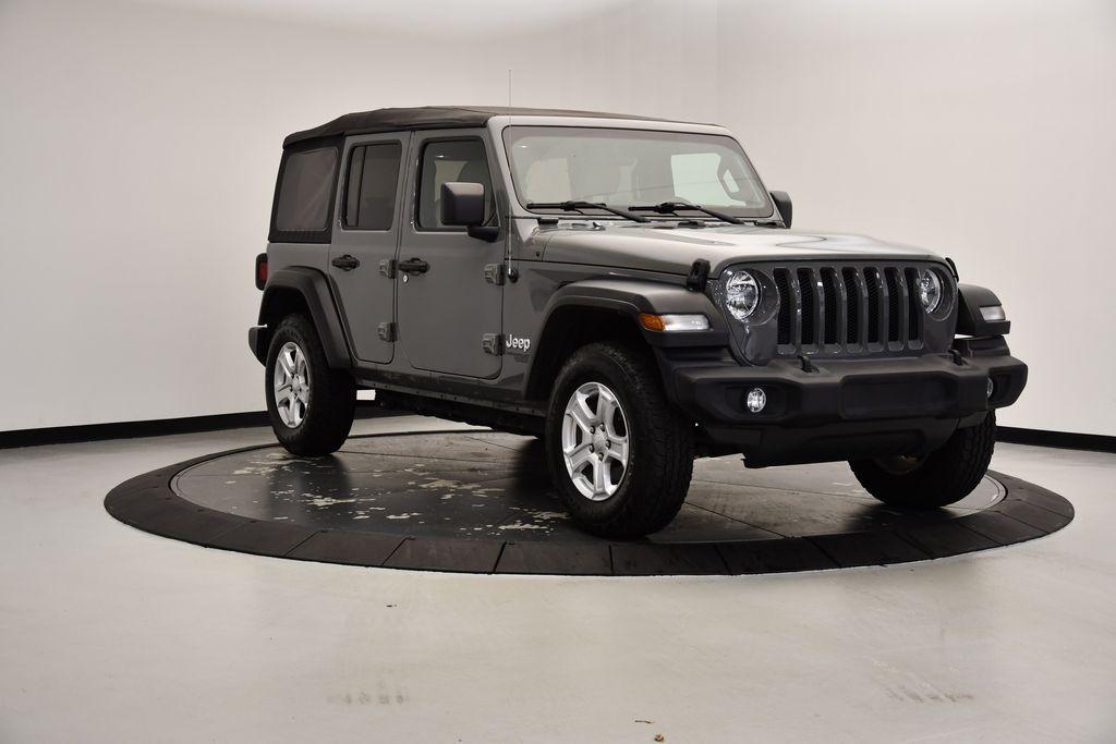 used 2018 Jeep Wrangler Unlimited car, priced at $27,789