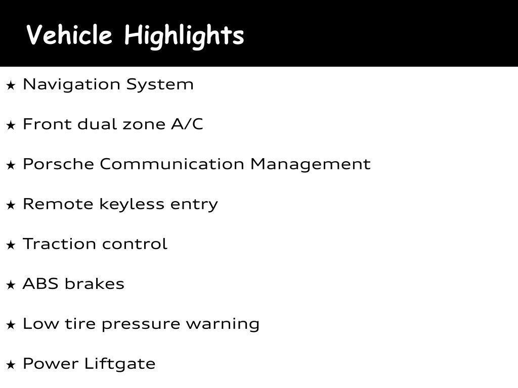 used 2023 Porsche Macan car, priced at $53,000