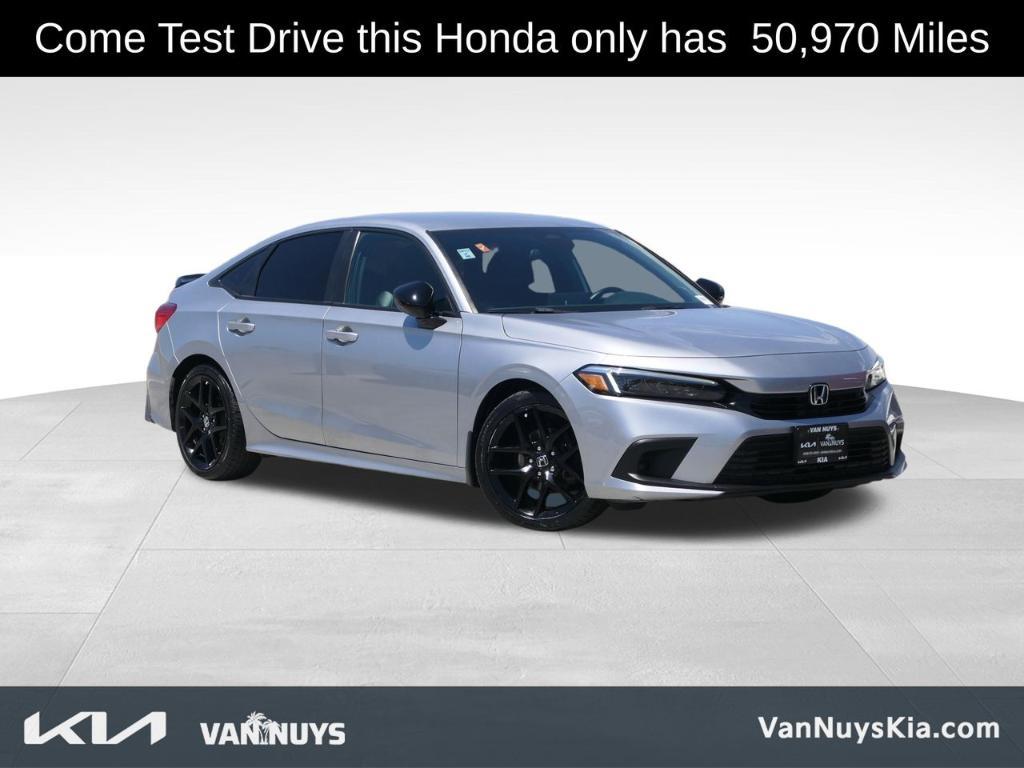 used 2022 Honda Civic car, priced at $22,000