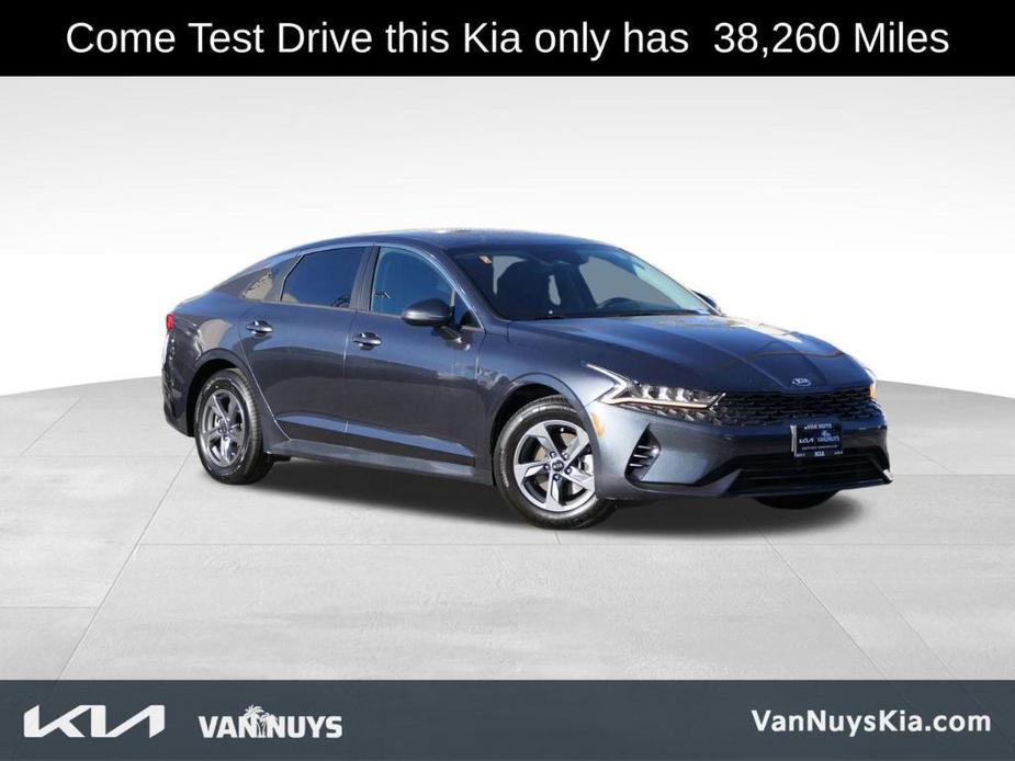 used 2021 Kia K5 car, priced at $18,000