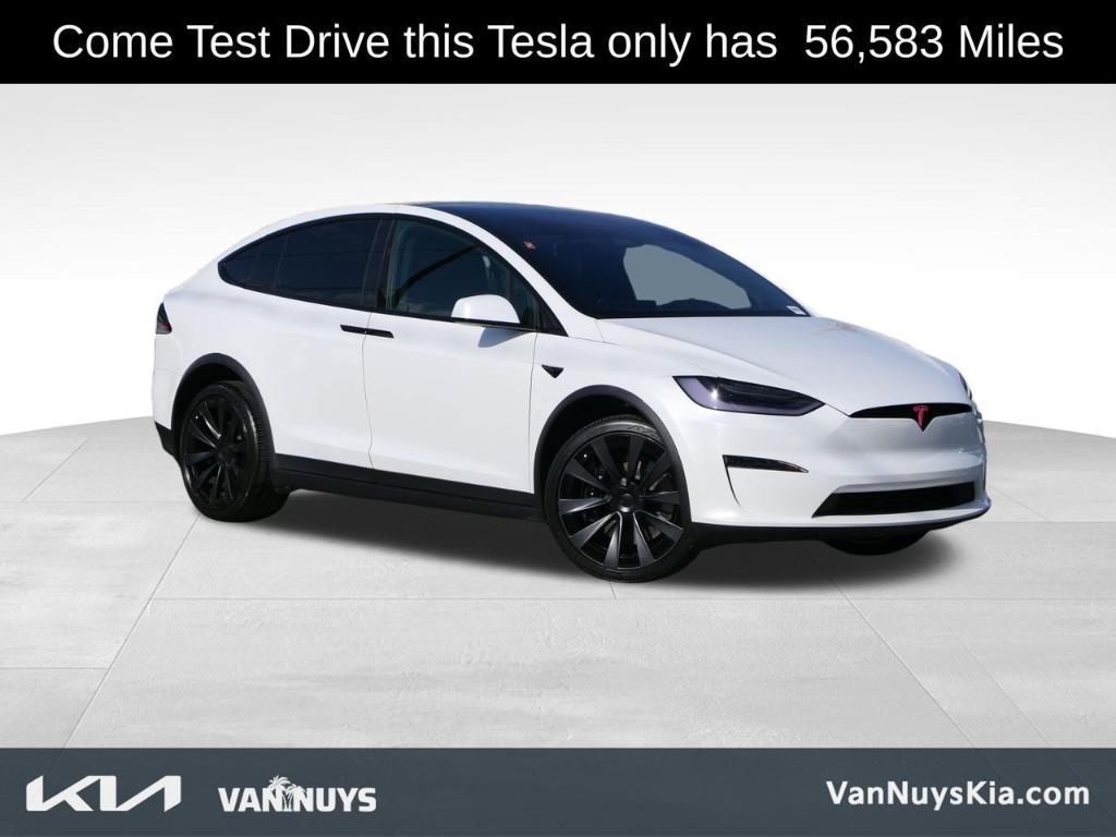 used 2022 Tesla Model X car, priced at $53,000