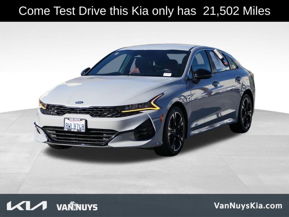 used 2021 Kia K5 car, priced at $23,000