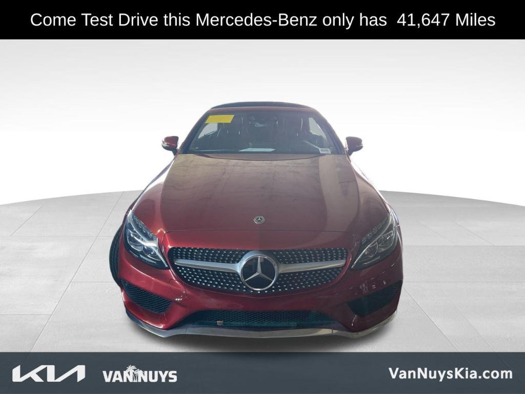 used 2017 Mercedes-Benz C-Class car, priced at $26,500
