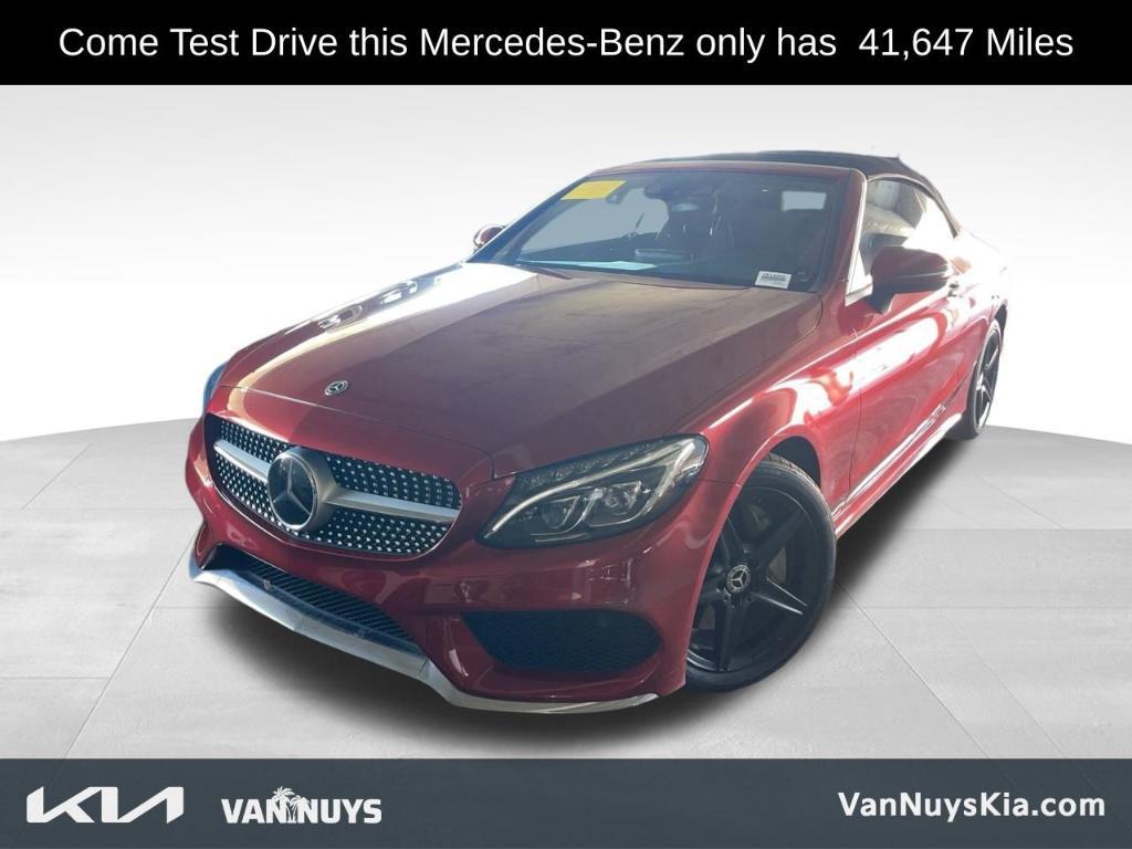used 2017 Mercedes-Benz C-Class car, priced at $26,500
