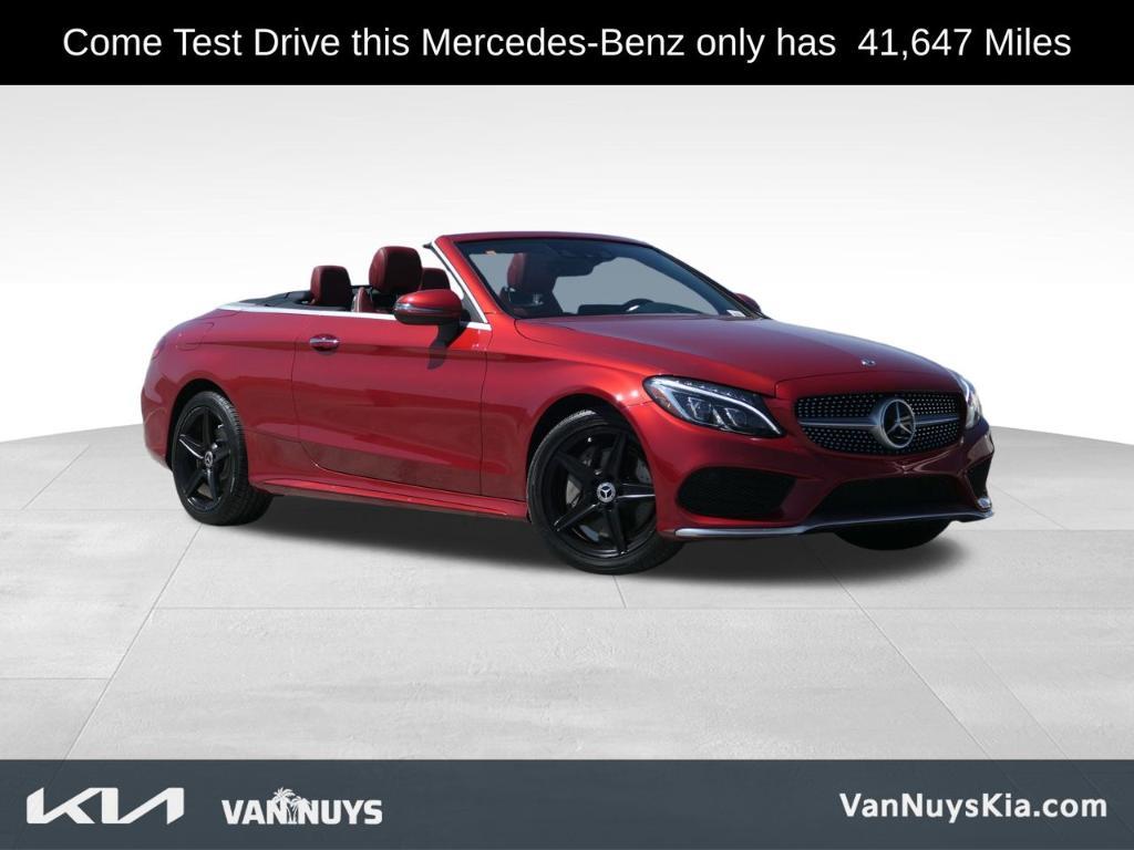 used 2017 Mercedes-Benz C-Class car, priced at $25,500