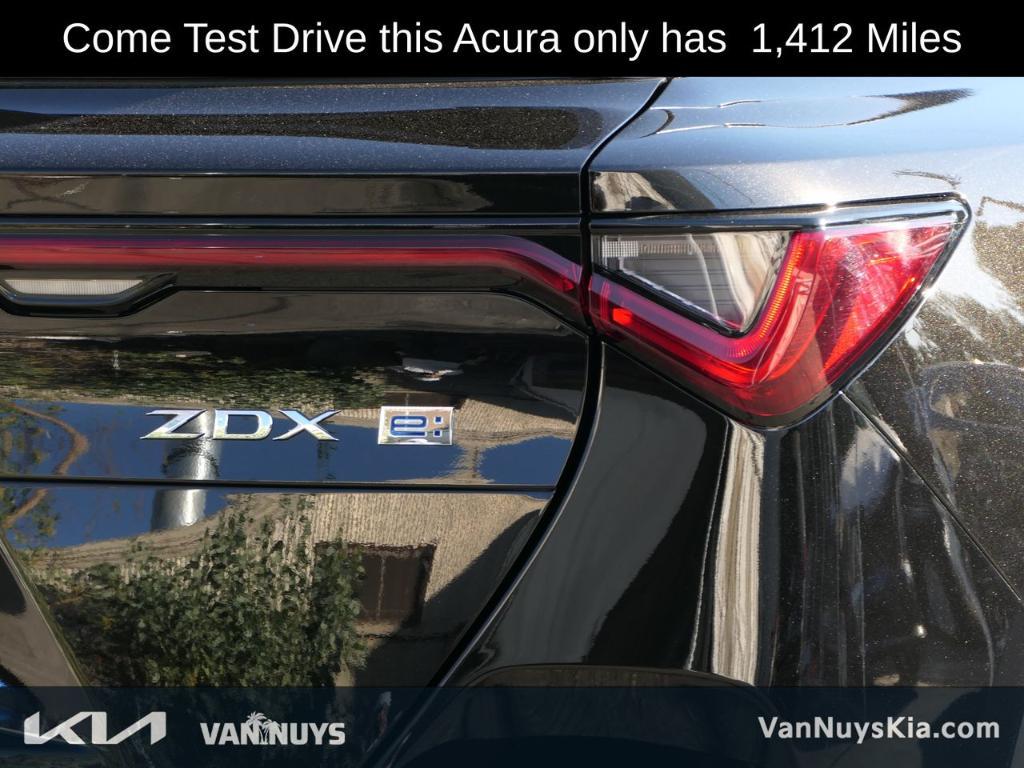 used 2024 Acura ZDX car, priced at $49,000