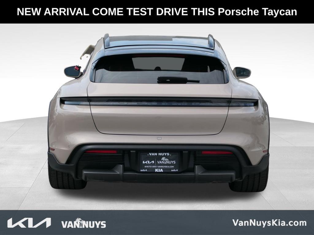 used 2022 Porsche Taycan Cross Turismo car, priced at $110,000