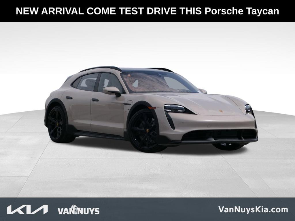 used 2022 Porsche Taycan Cross Turismo car, priced at $110,000