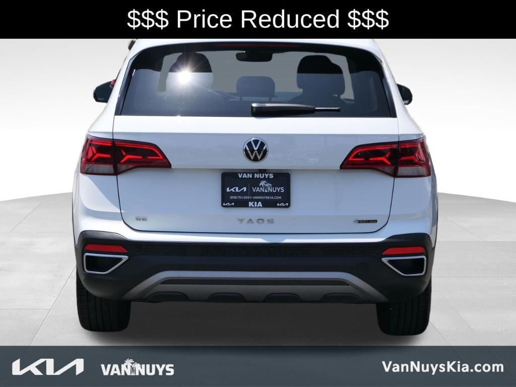 used 2023 Volkswagen Taos car, priced at $19,000