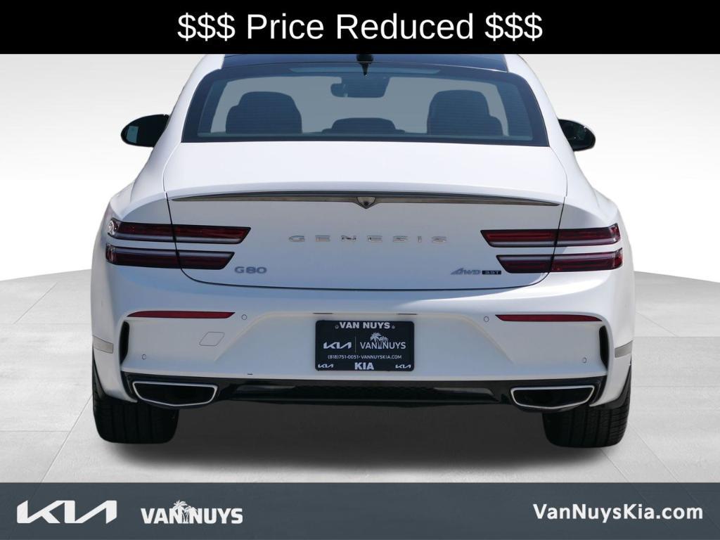 used 2023 Genesis G80 car, priced at $46,000