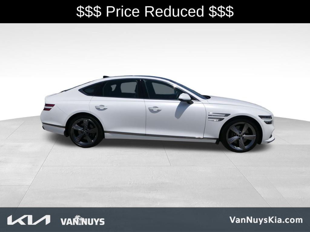 used 2023 Genesis G80 car, priced at $46,000