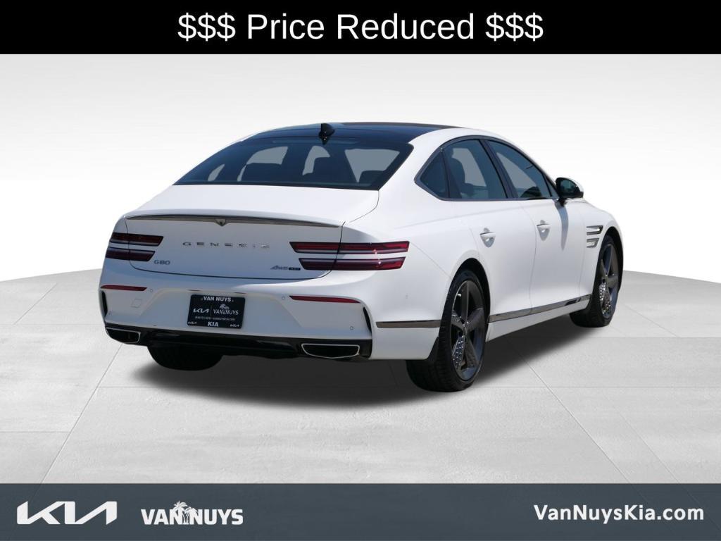 used 2023 Genesis G80 car, priced at $46,000