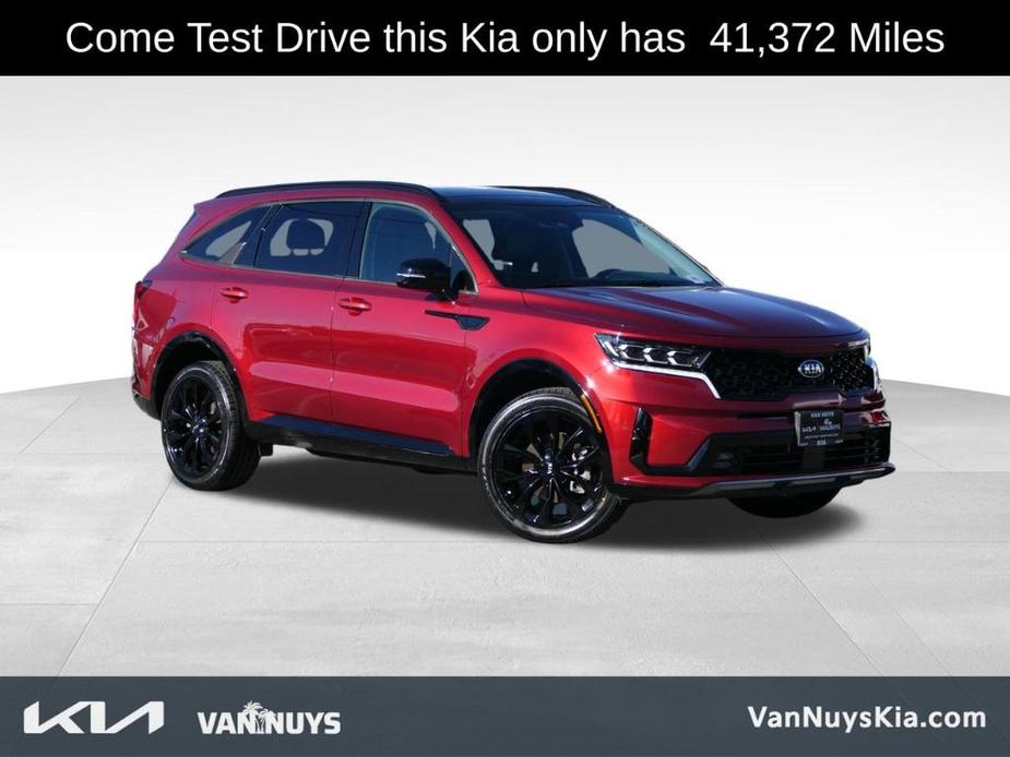 used 2021 Kia Sorento car, priced at $24,000