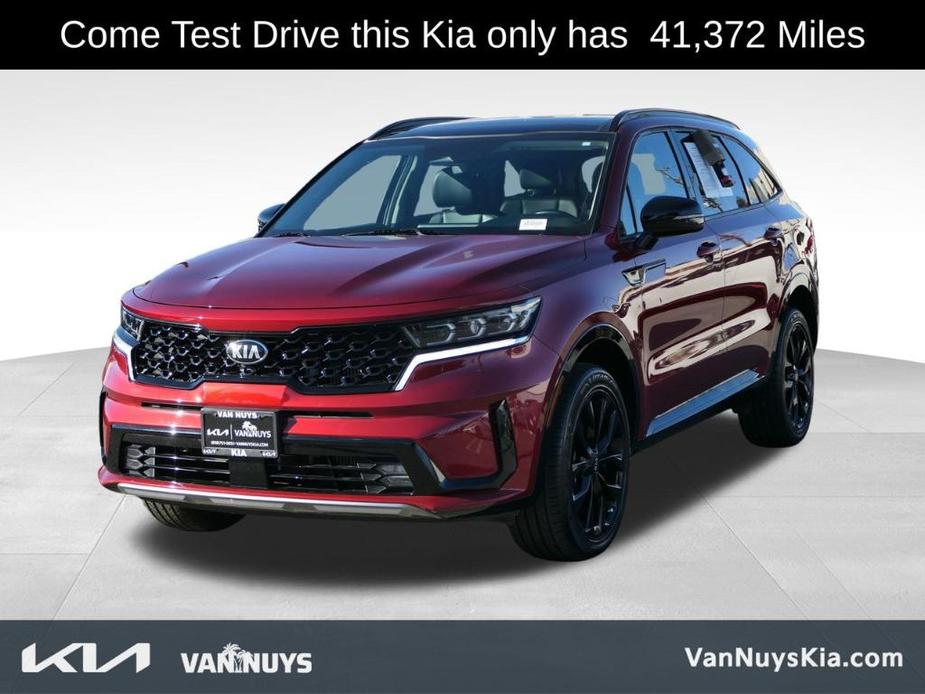 used 2021 Kia Sorento car, priced at $24,000