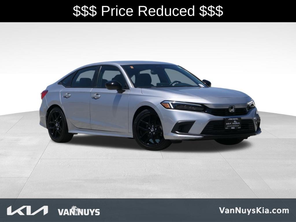 used 2023 Honda Civic car, priced at $24,500