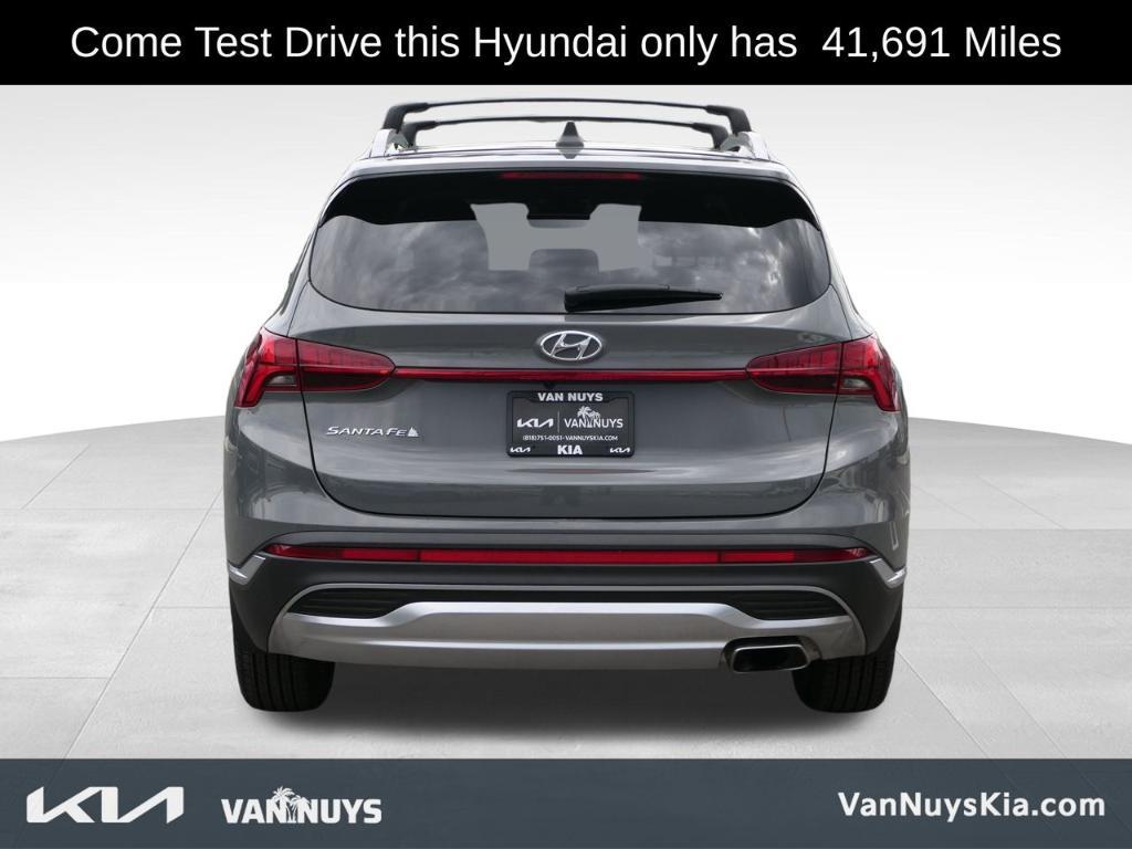 used 2021 Hyundai Santa Fe car, priced at $20,600
