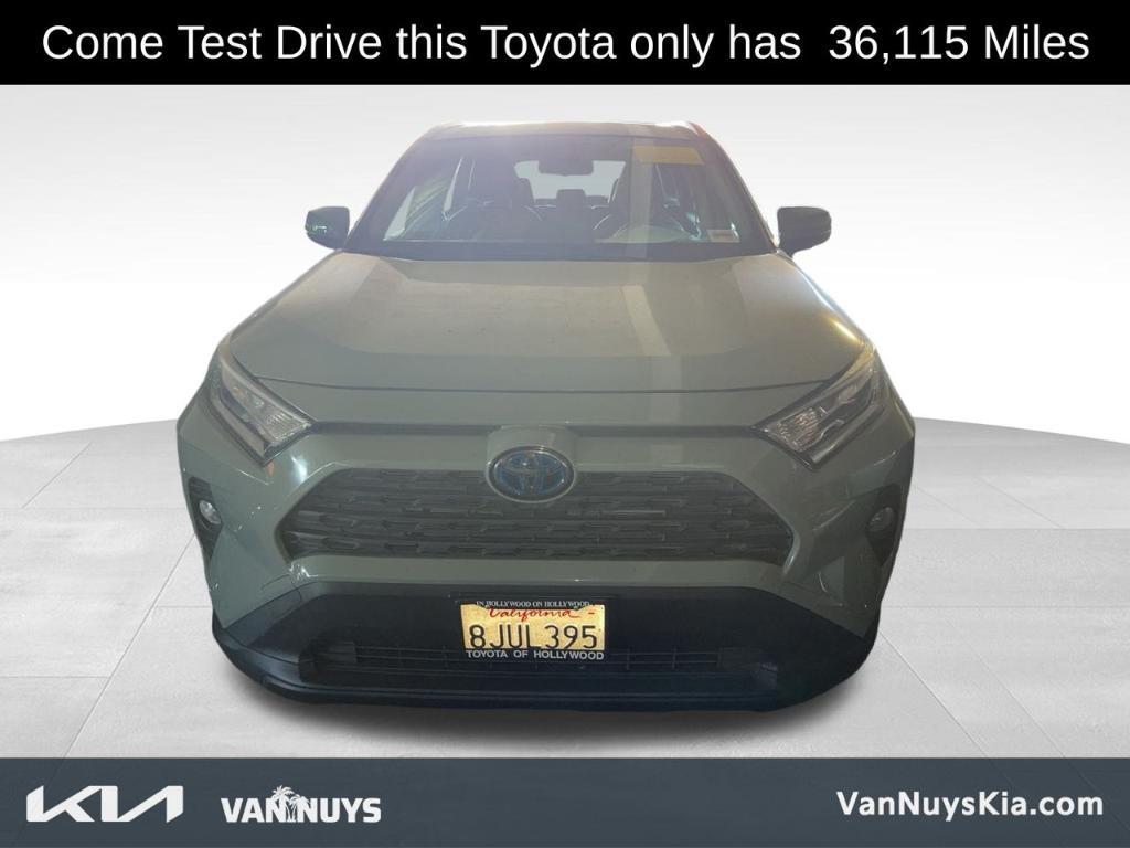 used 2019 Toyota RAV4 Hybrid car, priced at $27,000