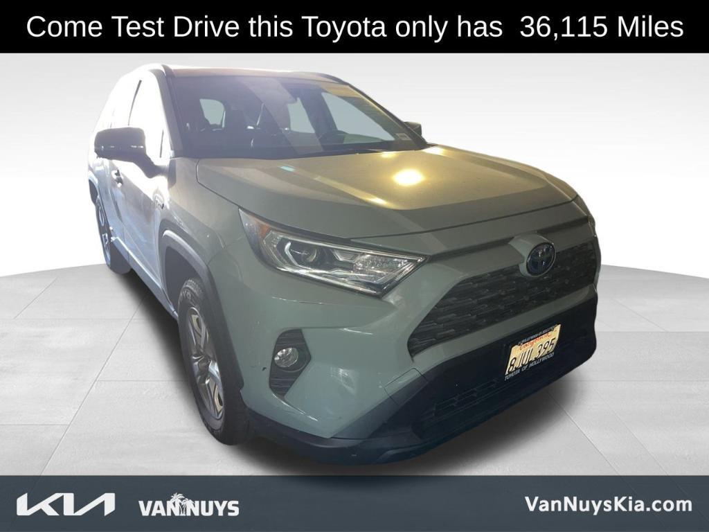 used 2019 Toyota RAV4 Hybrid car, priced at $27,000