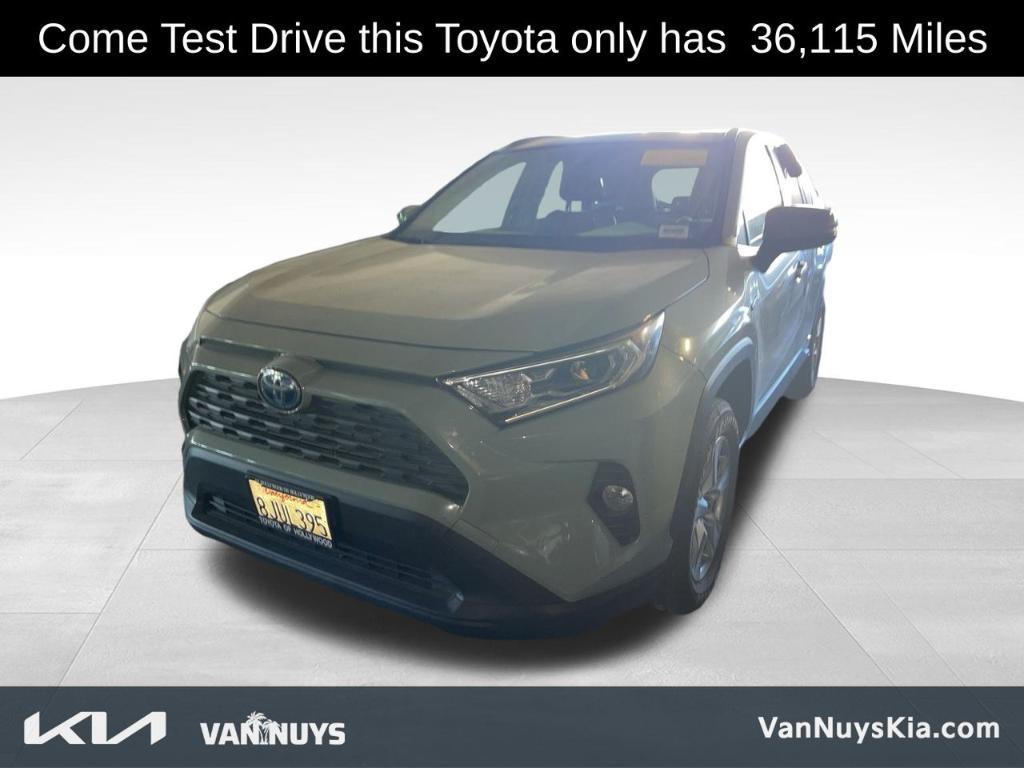 used 2019 Toyota RAV4 Hybrid car, priced at $27,000