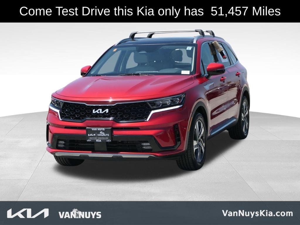 used 2022 Kia Sorento Plug-In Hybrid car, priced at $29,000