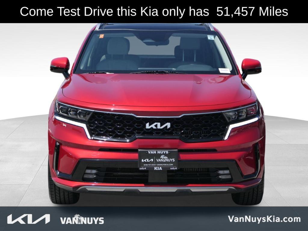 used 2022 Kia Sorento Plug-In Hybrid car, priced at $29,000