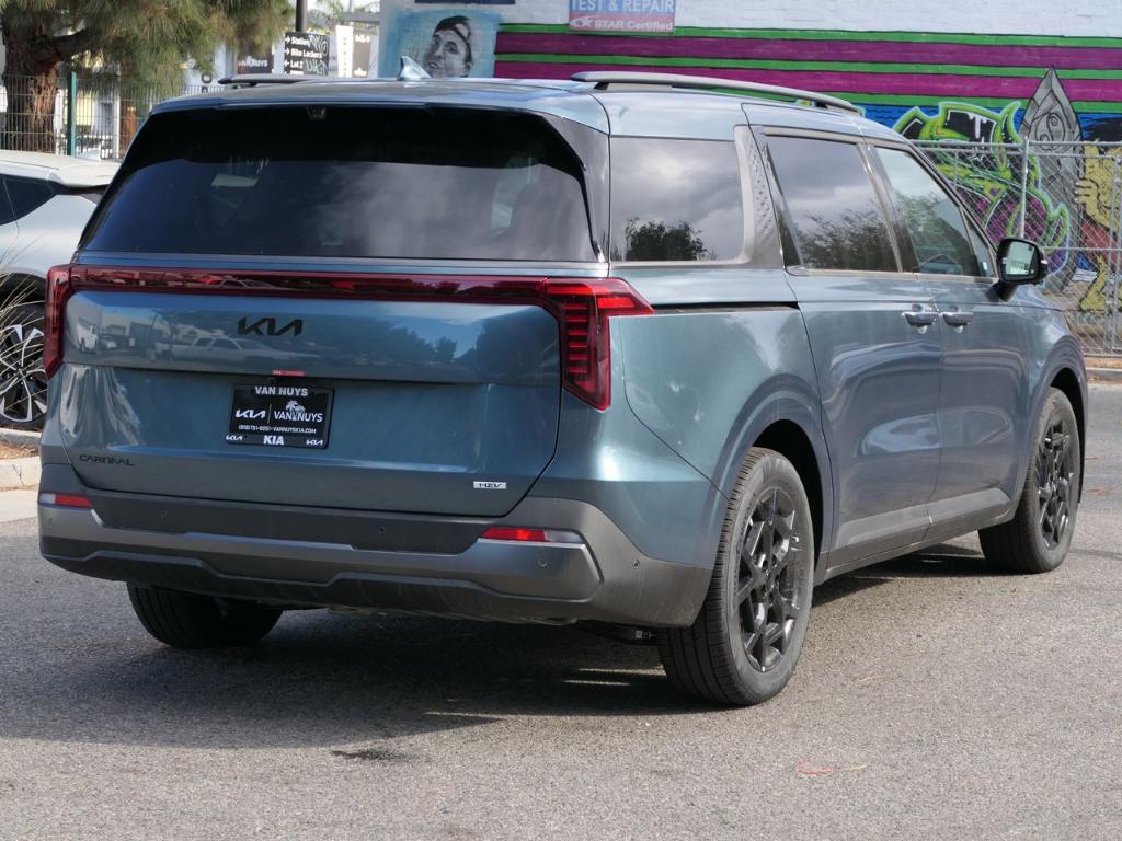 new 2025 Kia Carnival Hybrid car, priced at $54,755