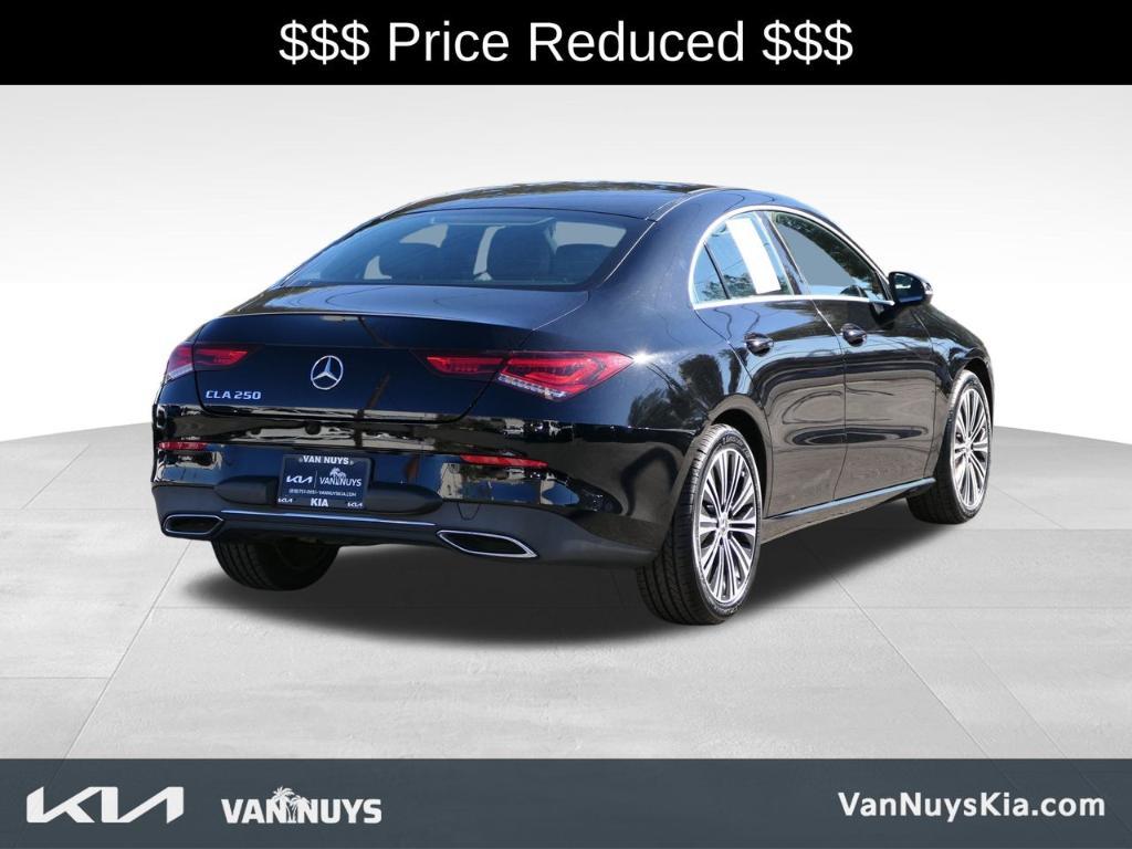 used 2021 Mercedes-Benz CLA 250 car, priced at $23,000