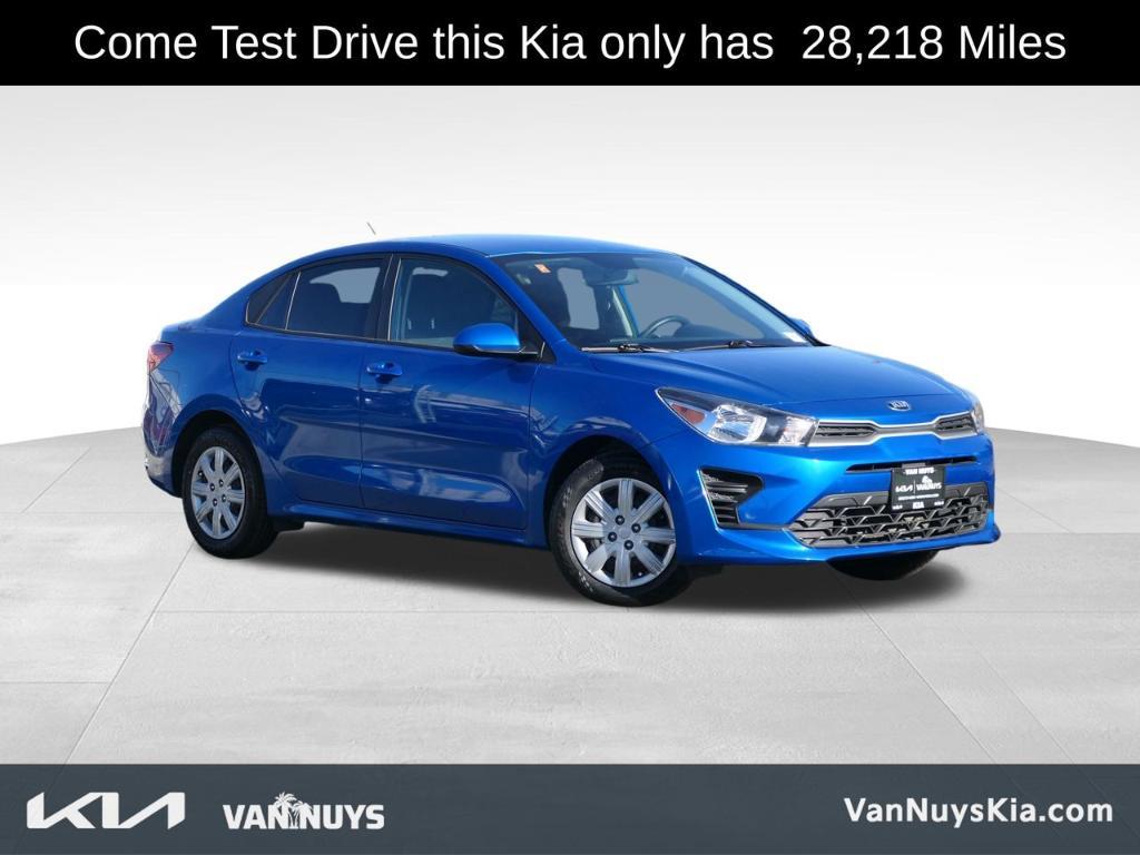 used 2021 Kia Rio car, priced at $14,000