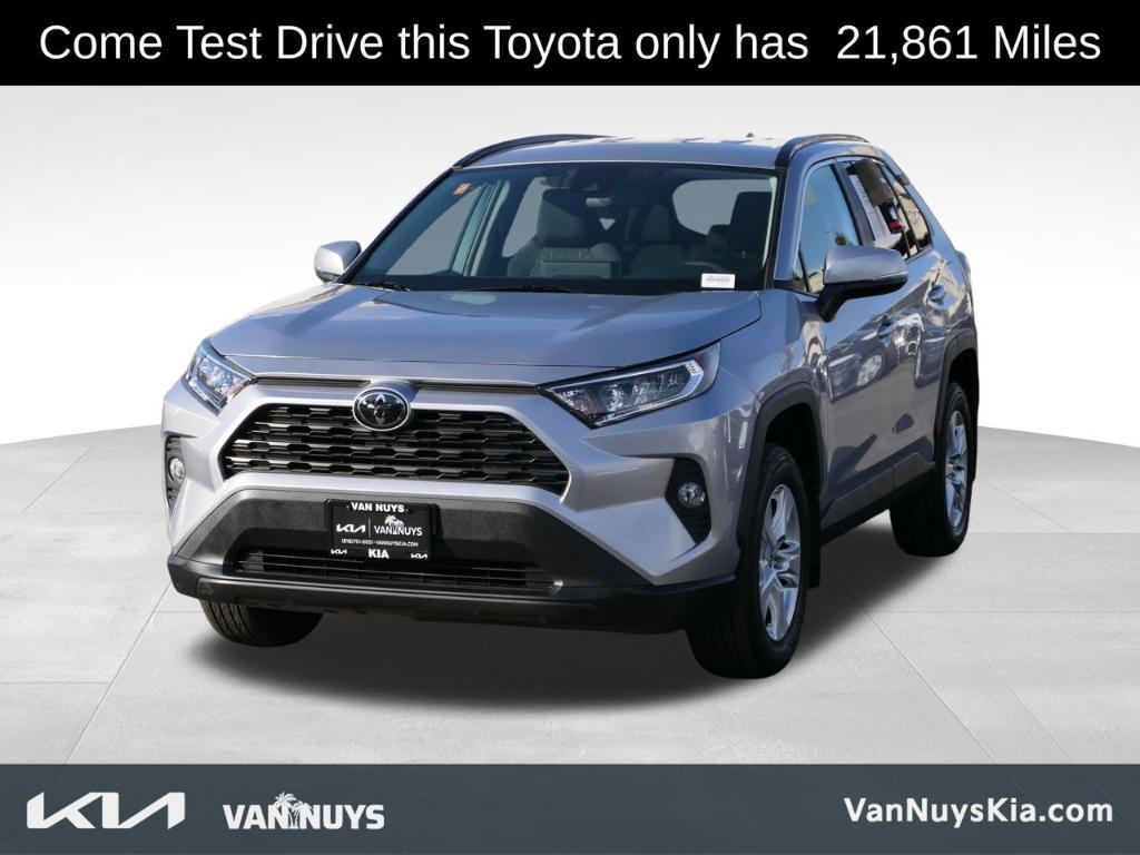 used 2021 Toyota RAV4 car, priced at $27,500