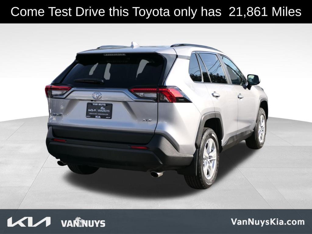 used 2021 Toyota RAV4 car, priced at $27,500