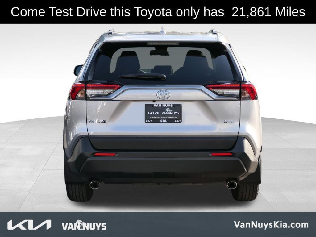 used 2021 Toyota RAV4 car, priced at $27,500