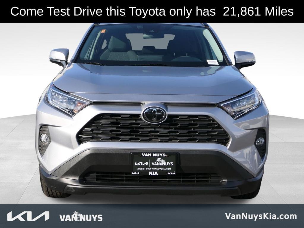 used 2021 Toyota RAV4 car, priced at $27,500