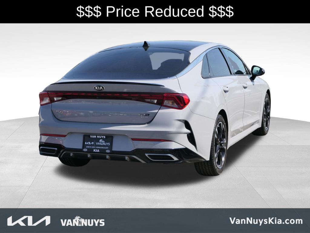 used 2021 Kia K5 car, priced at $22,000