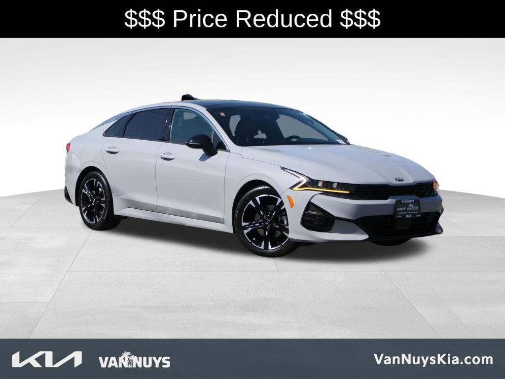 used 2021 Kia K5 car, priced at $22,000