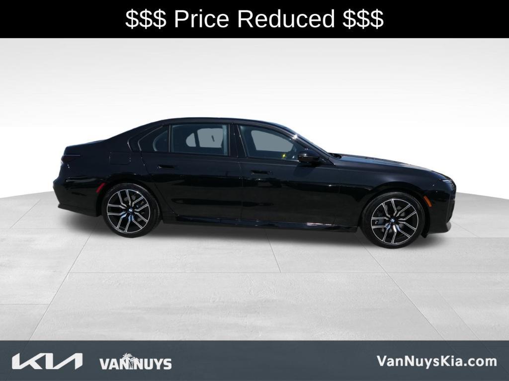 used 2025 BMW 740 car, priced at $85,500