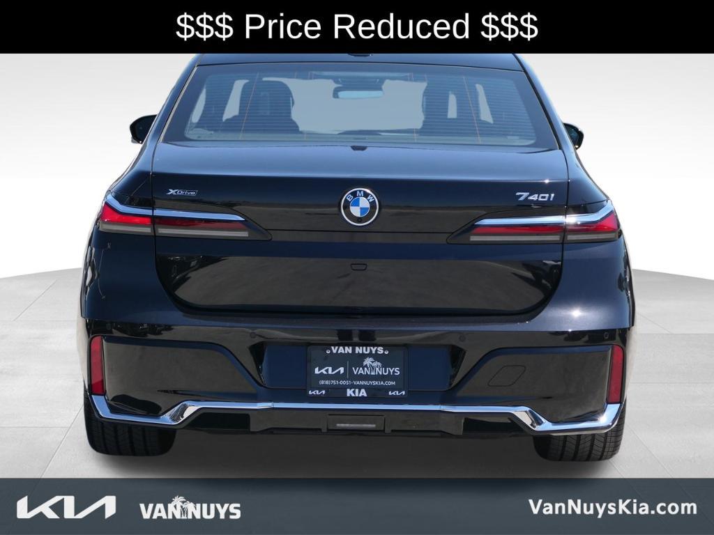 used 2025 BMW 740 car, priced at $85,500
