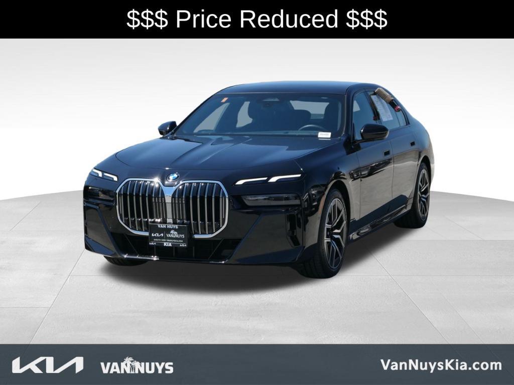 used 2025 BMW 740 car, priced at $85,500
