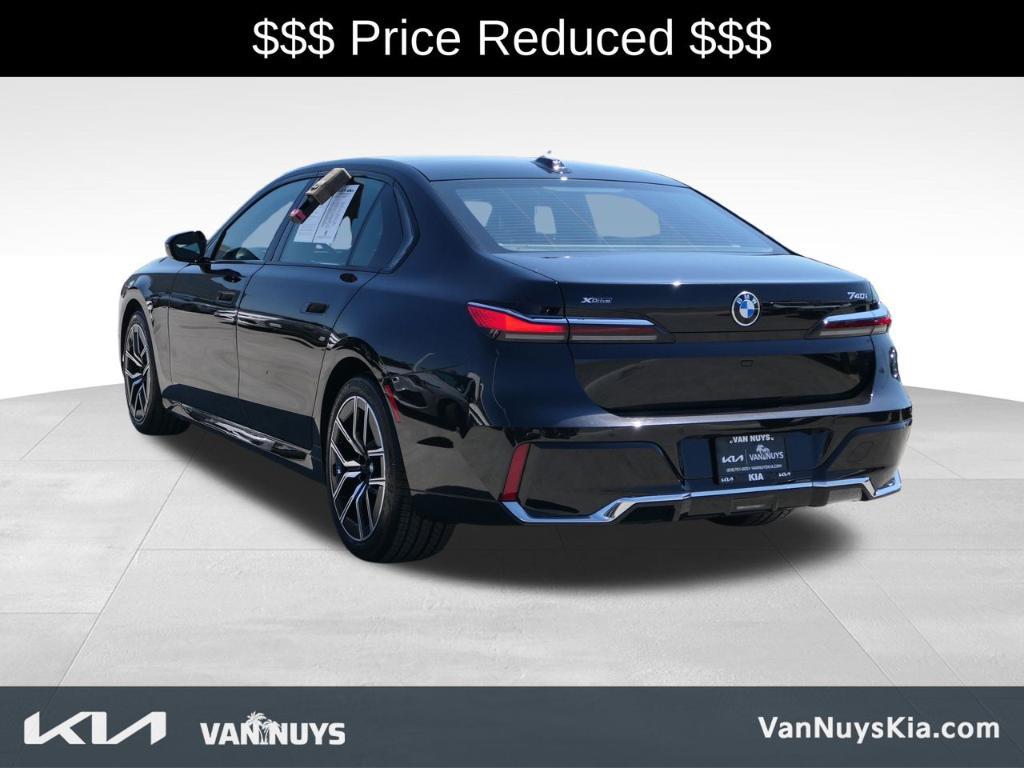 used 2025 BMW 740 car, priced at $85,500
