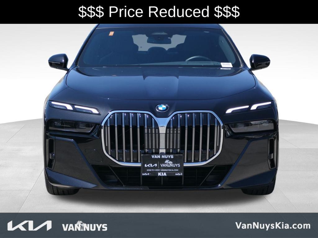 used 2025 BMW 740 car, priced at $85,500