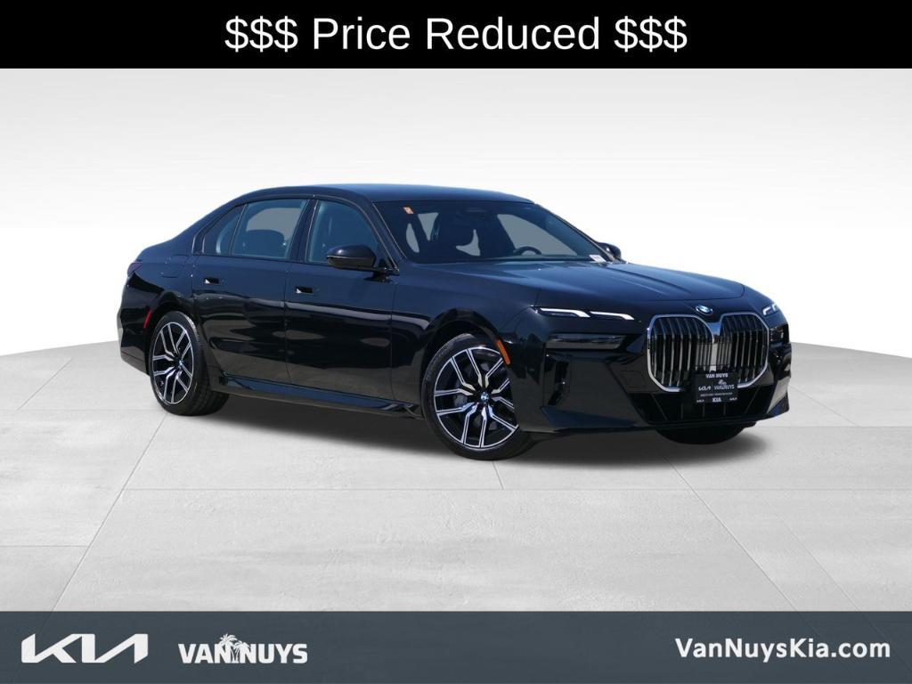 used 2025 BMW 740 car, priced at $85,500
