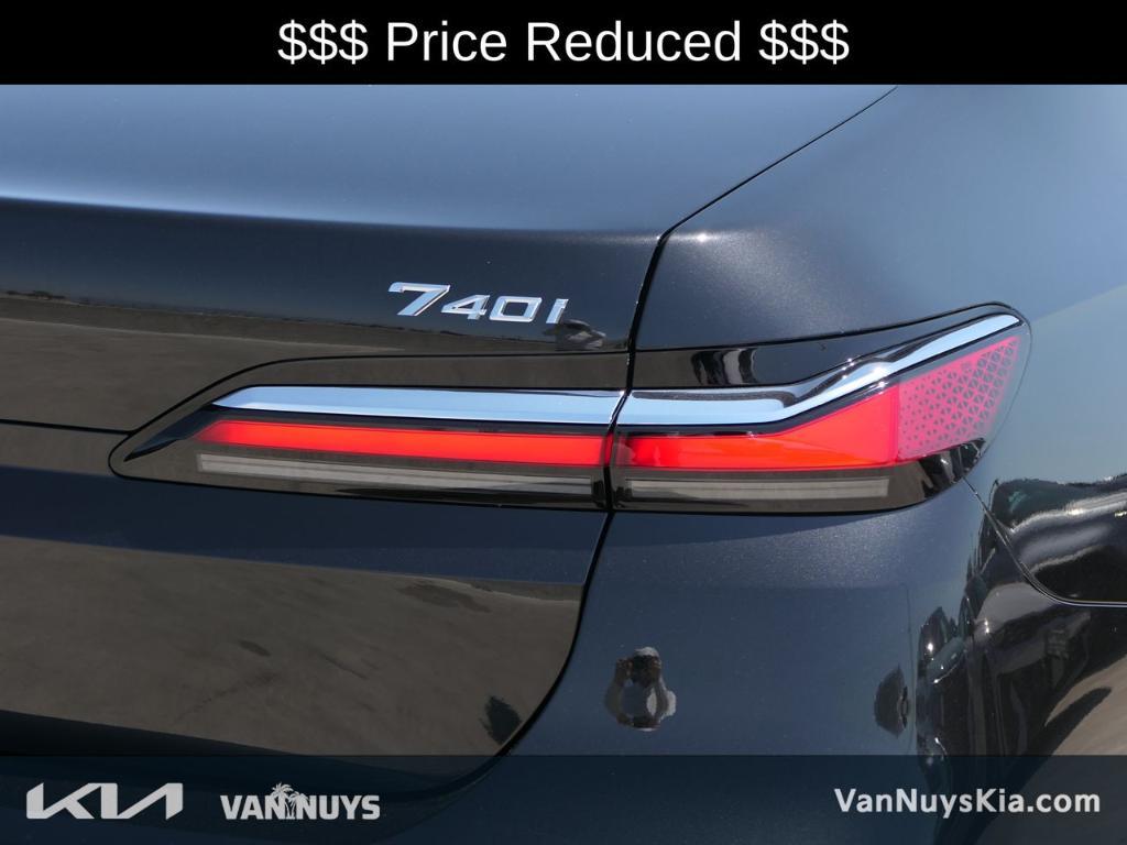 used 2025 BMW 740 car, priced at $85,500