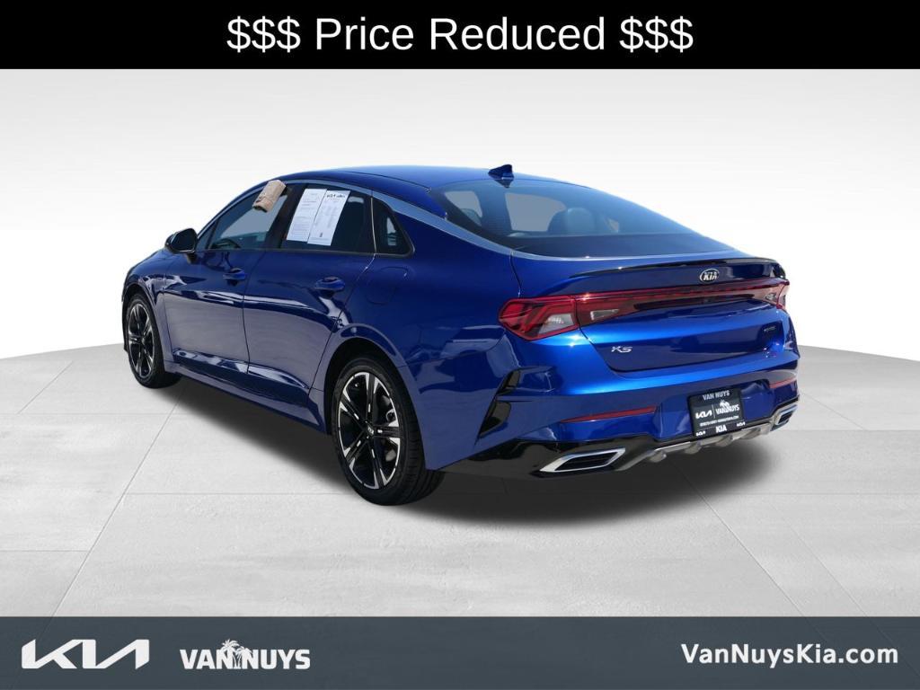 used 2021 Kia K5 car, priced at $19,700