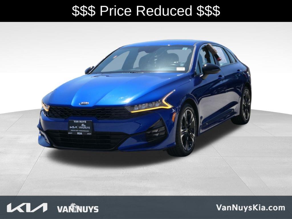 used 2021 Kia K5 car, priced at $19,700