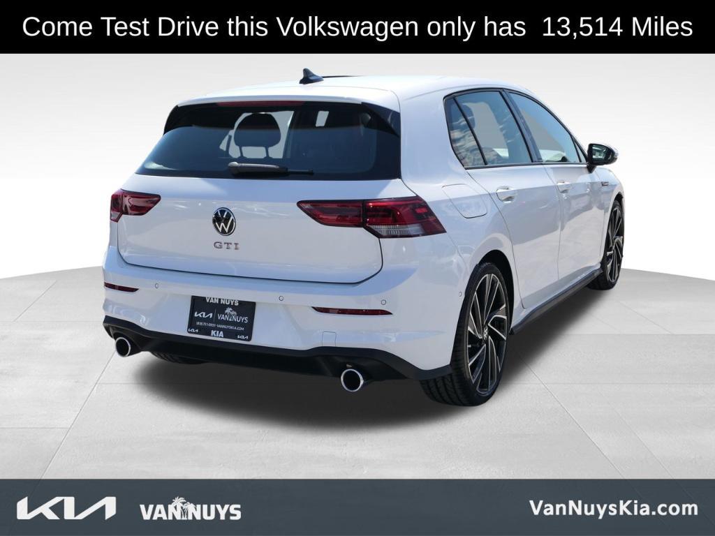 used 2024 Volkswagen Golf GTI car, priced at $32,500