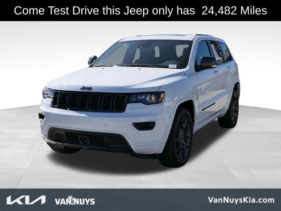 used 2021 Jeep Grand Cherokee car, priced at $25,500